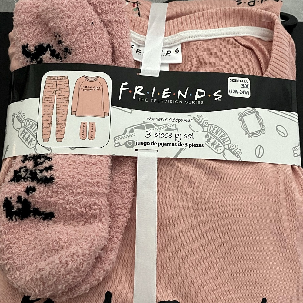 Friends Holiday PJ set